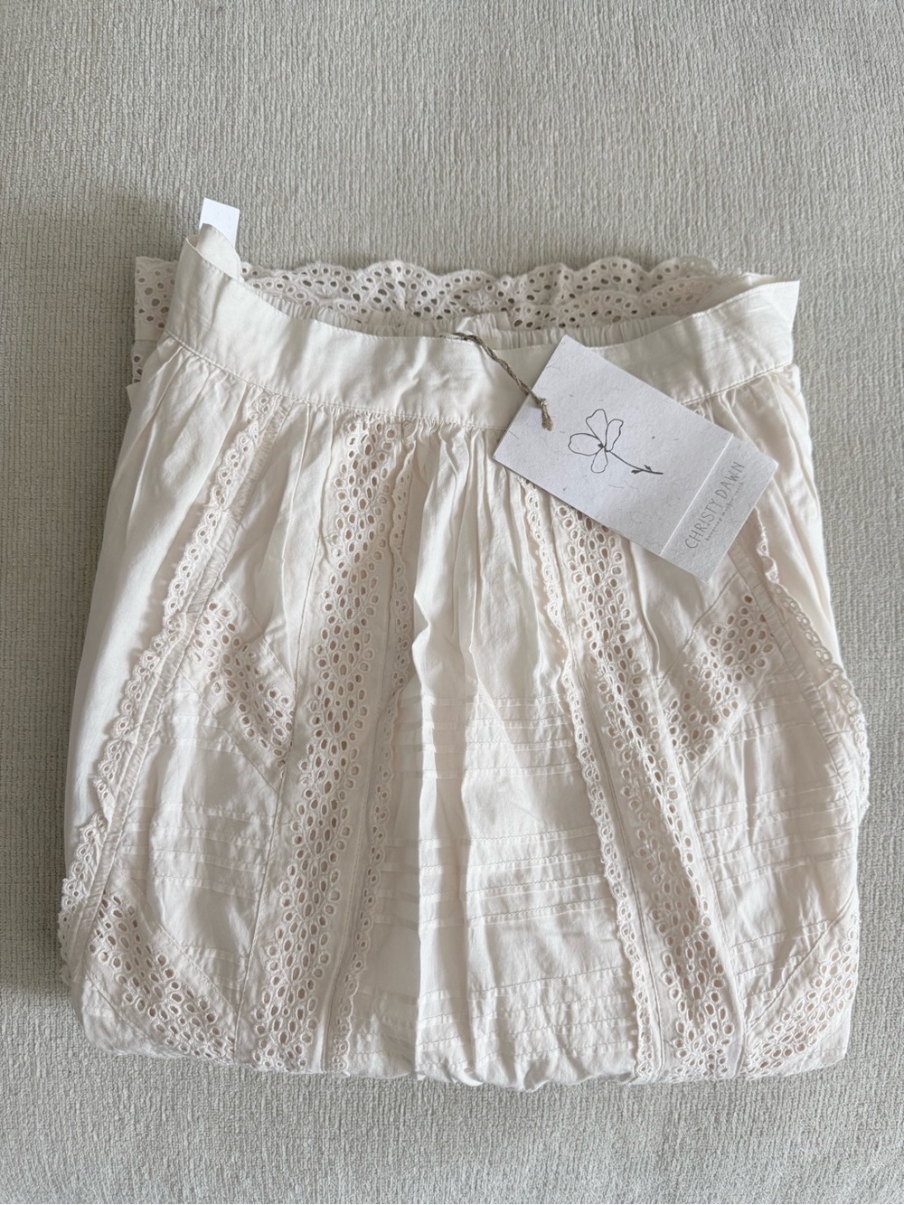 Christy Dawn Sulien Skirt Pearl NWT Size Small - Picture 2 of 5